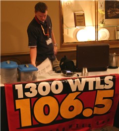 Setting Up at SEC Media Days 2009
